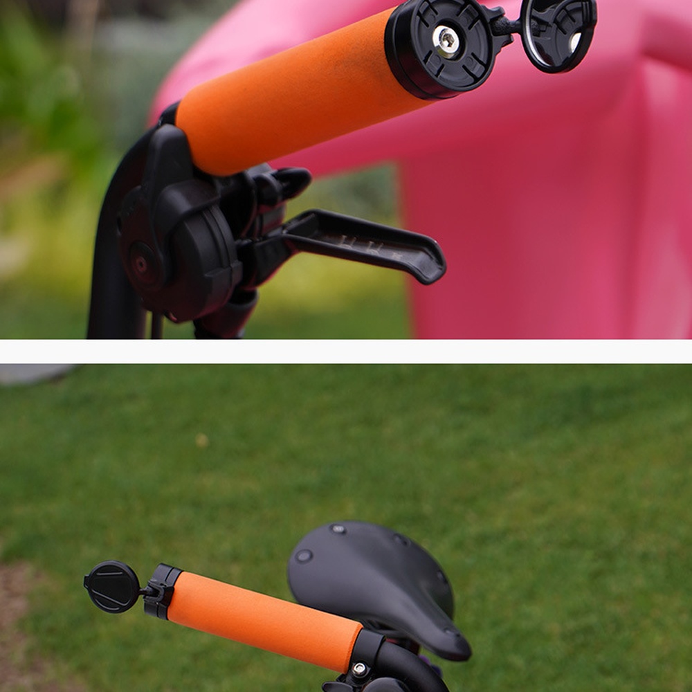 Cycling Commute Gear - 自転車ハンドルバーミラー HD アクリル凸面鏡調整可能な安全反射ミラーマウンテンロードバイクサイクリングギア用