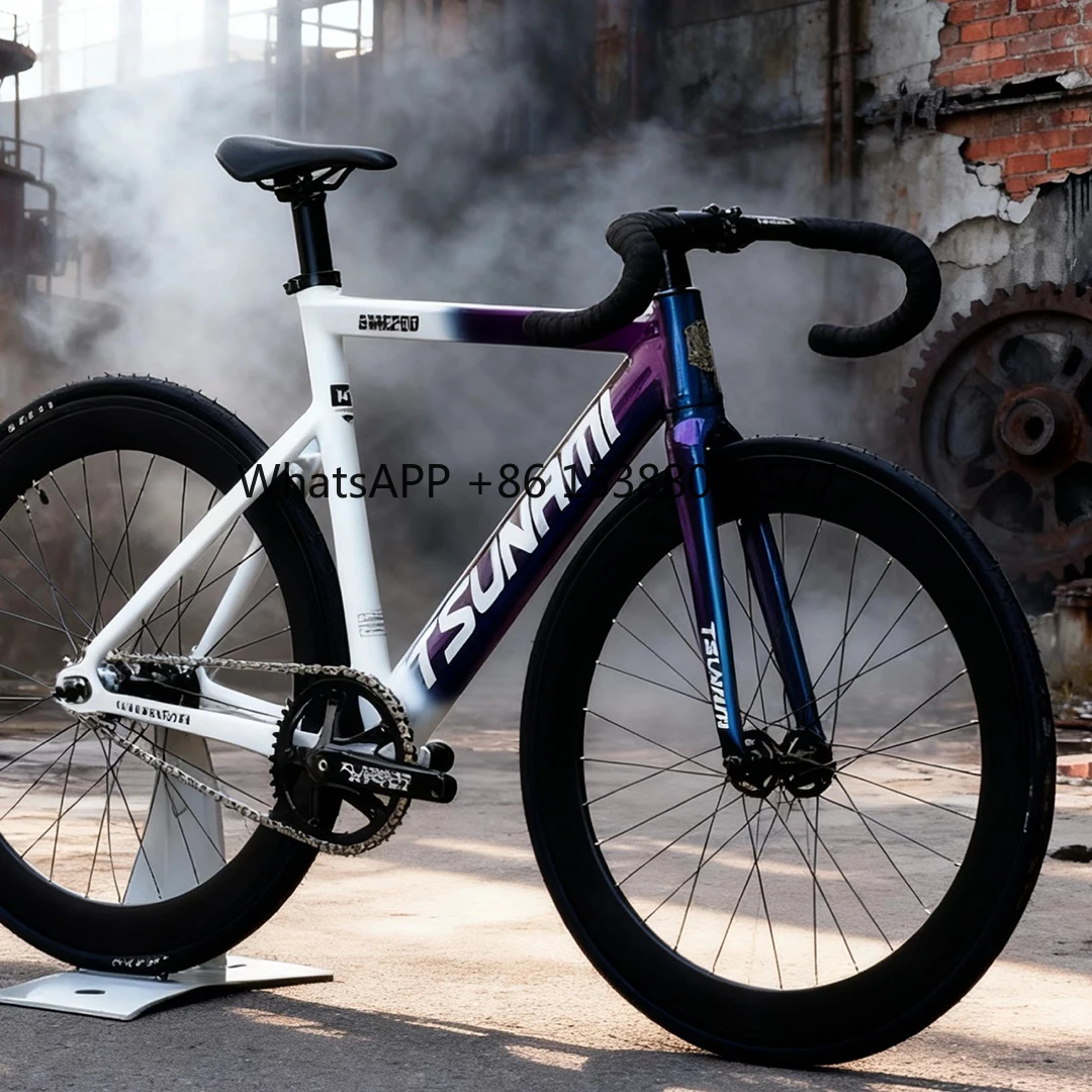Cycling Commute Gear - SNM200アルミ合金製固定ギア自転車 Tsunami 700C フィクシー デイリー通勤サイクリングパーツ カスタマイズ可能