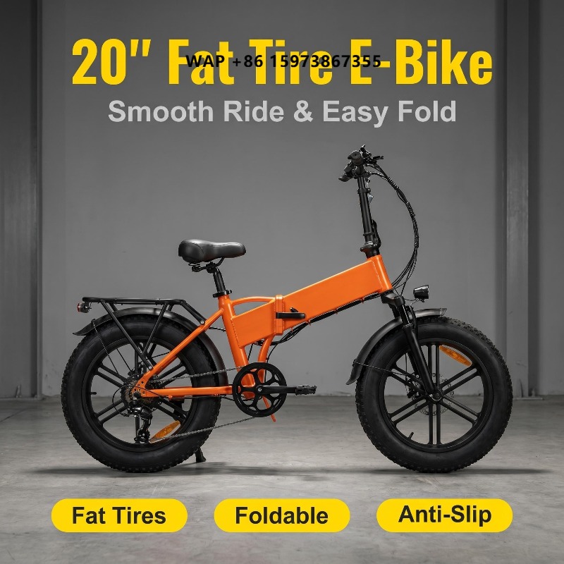 Cycling Commute - ポータブル折りたたみ式20インチ電動マウンテンバイク500W 48V 13Ah 大人用電動自転車（毎日の通勤用）