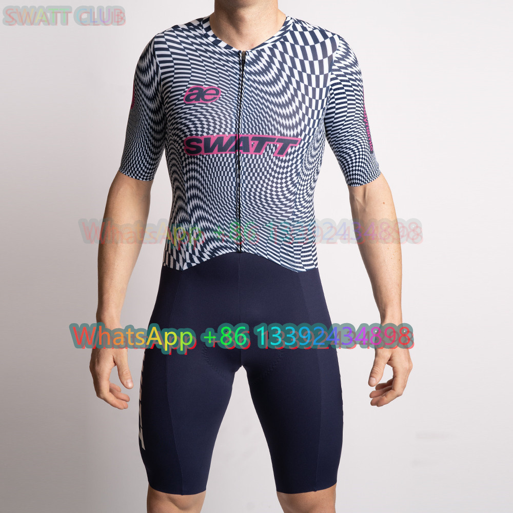 Cycling Community - Swatクラブ-トライアスロンボディ,男性用ジャンプスーツ,速乾性,サイクリング
