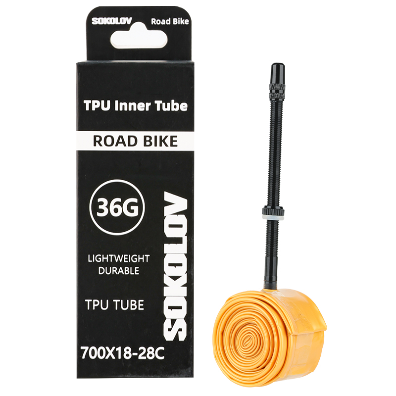 Inner Tube 700C - SOKOLOV 700Cバイク超軽量TPUインナーチューブ 700X18 23 25 28c