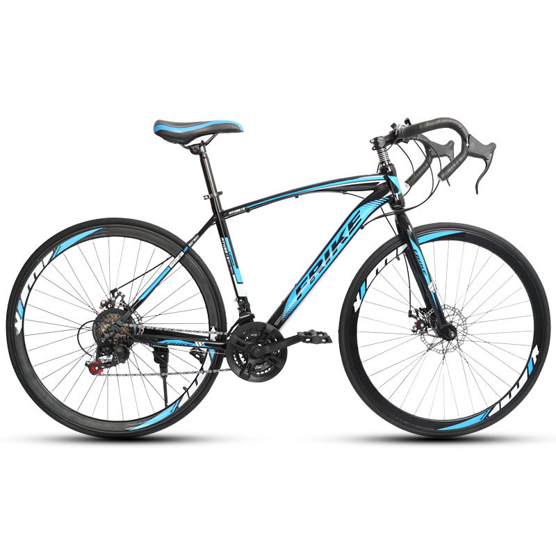 Cycling Commute Gear - FREIKE 700C 大人用ロードバイク マウンテンレーシング自転車 21速 ディスクブレーキ