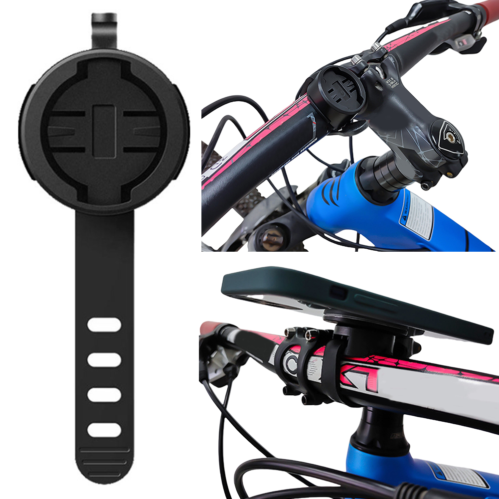 Commuting By Bike - マウンテンバイク用の多機能コンピューターホルダー,ストップウォッチ用のハンドルバー,サドルランプ,Garmin Variaレーダーマウント