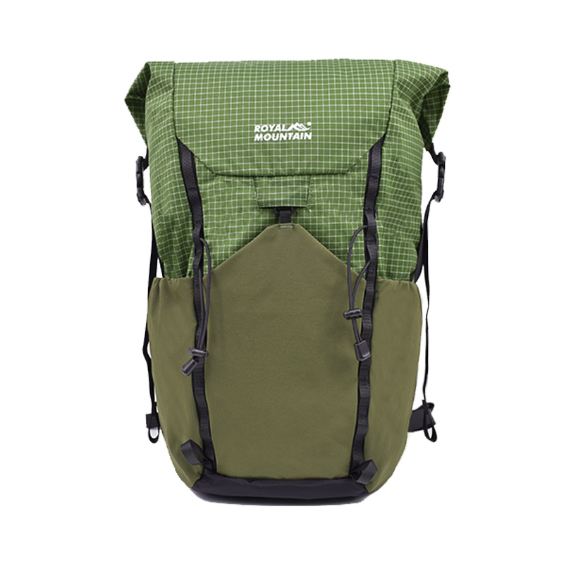 Cycling Commuter Backpack - 新しいアウトドア軽量ロール式折りたたみ収納25Lダリマ耐切創ハイキング＆レジャーバックパック