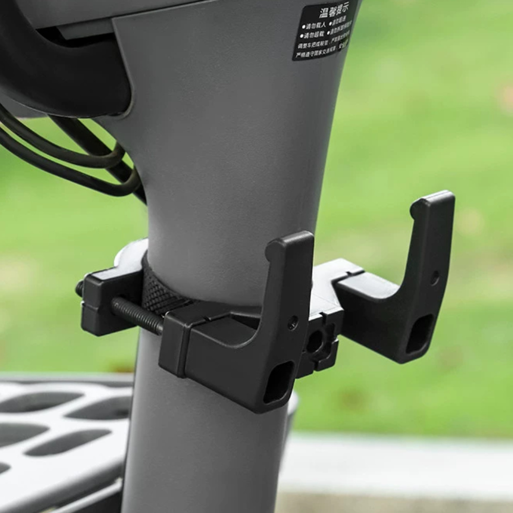 Cycling Commuter Bag - フック付きオートバイヘルメットアクセサリー収納バッグハンガーフックホルダー（電動バイク、自転車、スクーター用）