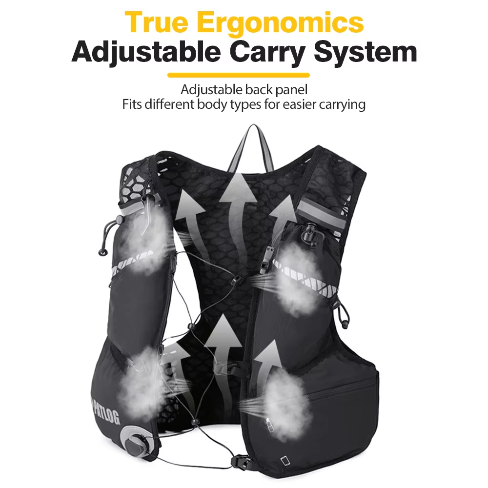 NEWBOLER 屋外トレイルランニングバックパック 8L  - Cycling Commute Backpack のレビューと価格