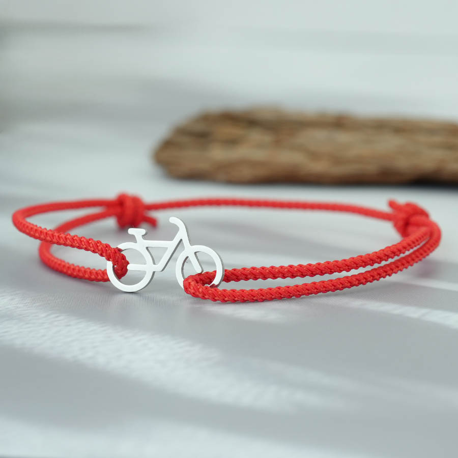 パーソナライズスポーツステンレススチールサイクリングブレスレ - Cycling Loop のレビューと価格