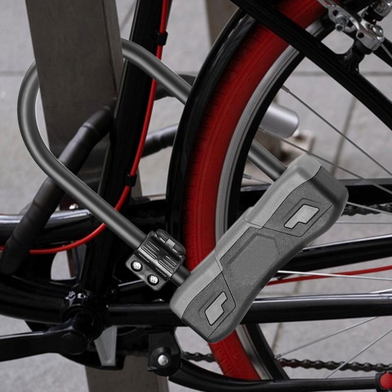 オートバイロックバイクロックヘビーデューティ盗難防止サイクリ - Cycling Commute のレビューと価格