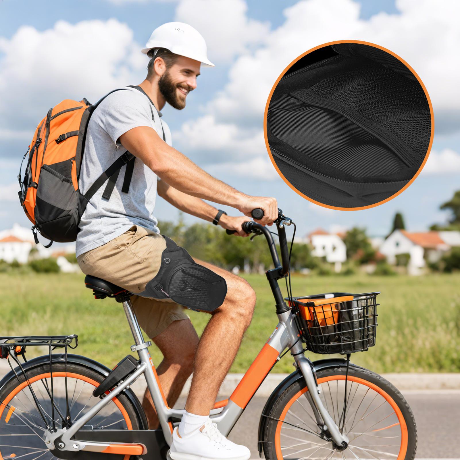太ももバッグ オートバイ 防水 サイクリング ウエストポーチ - Cycling Commute のレビューと価格