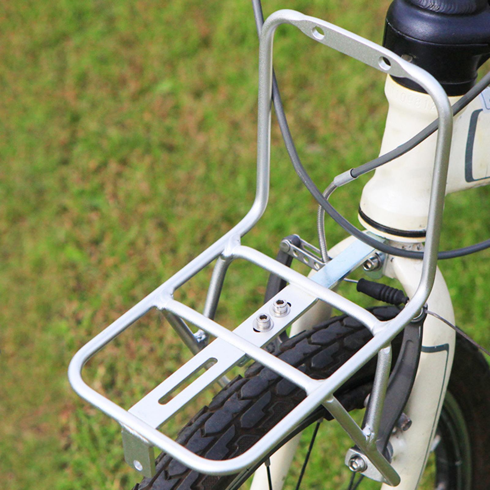 自転車フロントラック アルミ合金キャリア ヘビーデューティー - Cycling Commute のレビューと価格