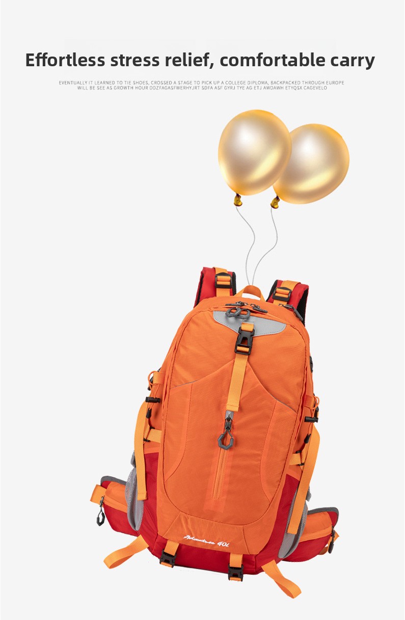 40L防水ハイキングバックパック、男女兼用、旅行キャンプ用ラ - Cycling Commuter Backpack のレビューと価格