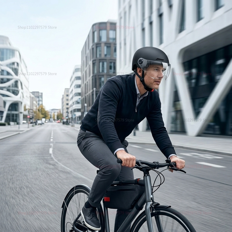 3C認定電動自転車ヘルメット 大人用バイクスクーターハーフヘ - Cycling Commute Gear のレビューと価格
