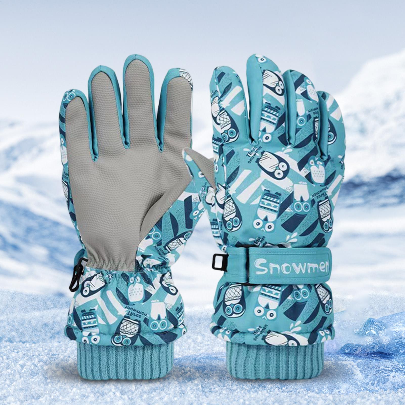 子供用防水手袋 断熱子供用子供用サーマル 冬用 ランニング  - Winter Cycling Commute のレビューと価格