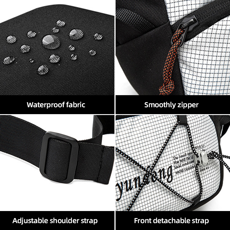 男性用チェストバッグ アウトドア キャンプ 乗馬 ハイキング - Cycling Commute Training のレビューと価格