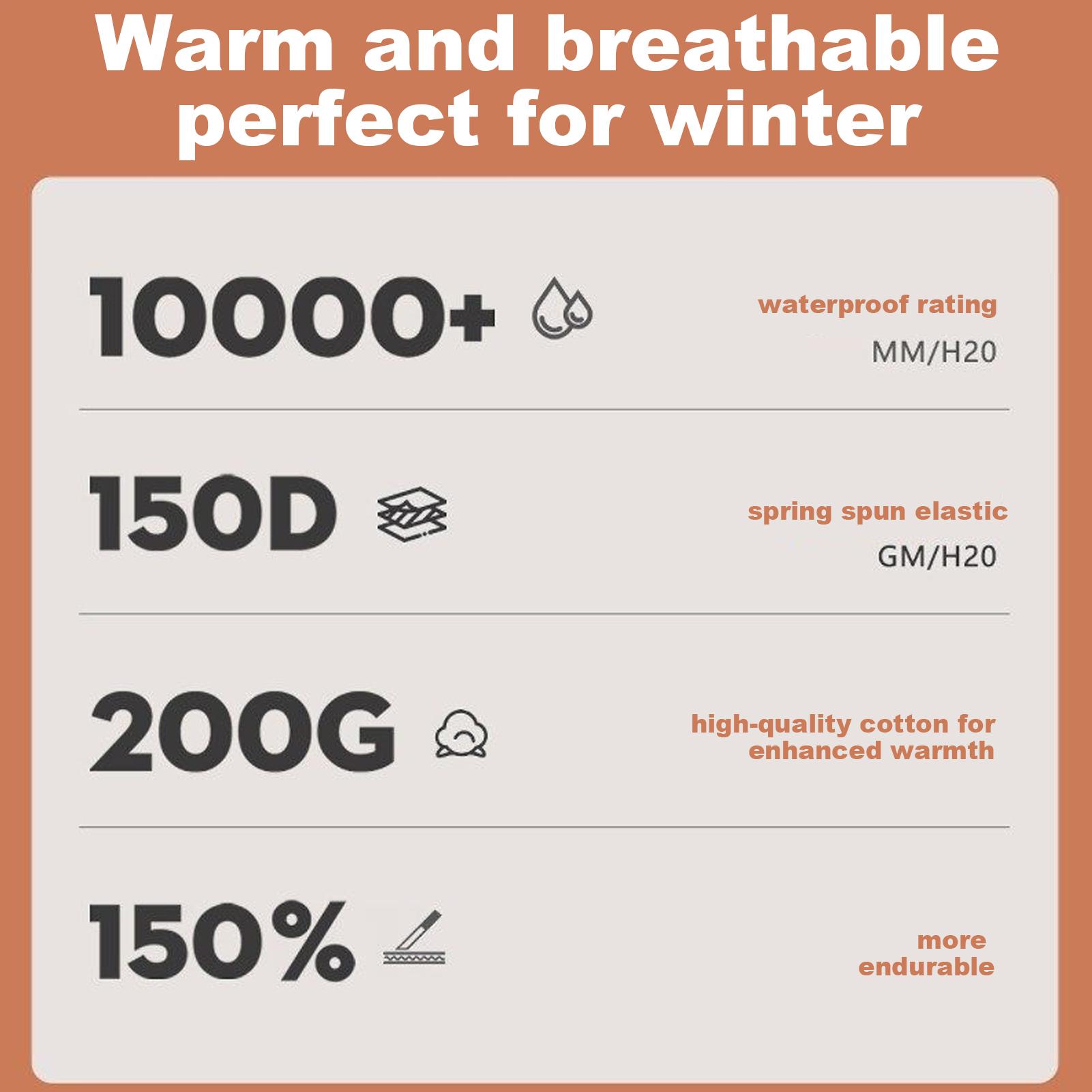 オートバイの冬用ジャケット 4 ポケット暖かい服反射ストリッ - Winter Cycling Commute のレビューと価格