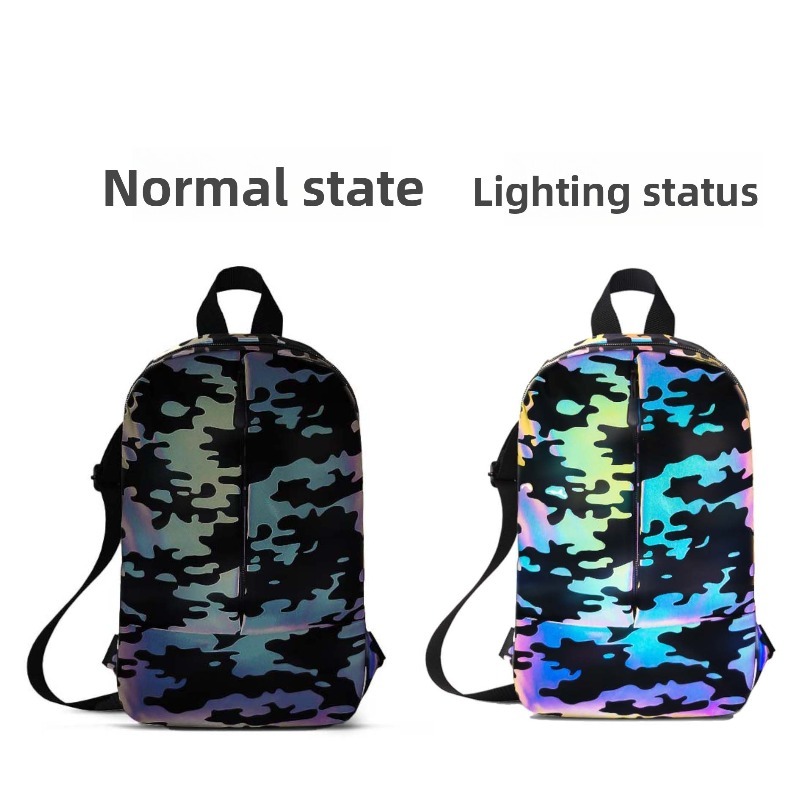 反射材付きクロスボディバッグ 多目的スポーツスリングパック  - Cycling Commute Backpack のレビューと価格