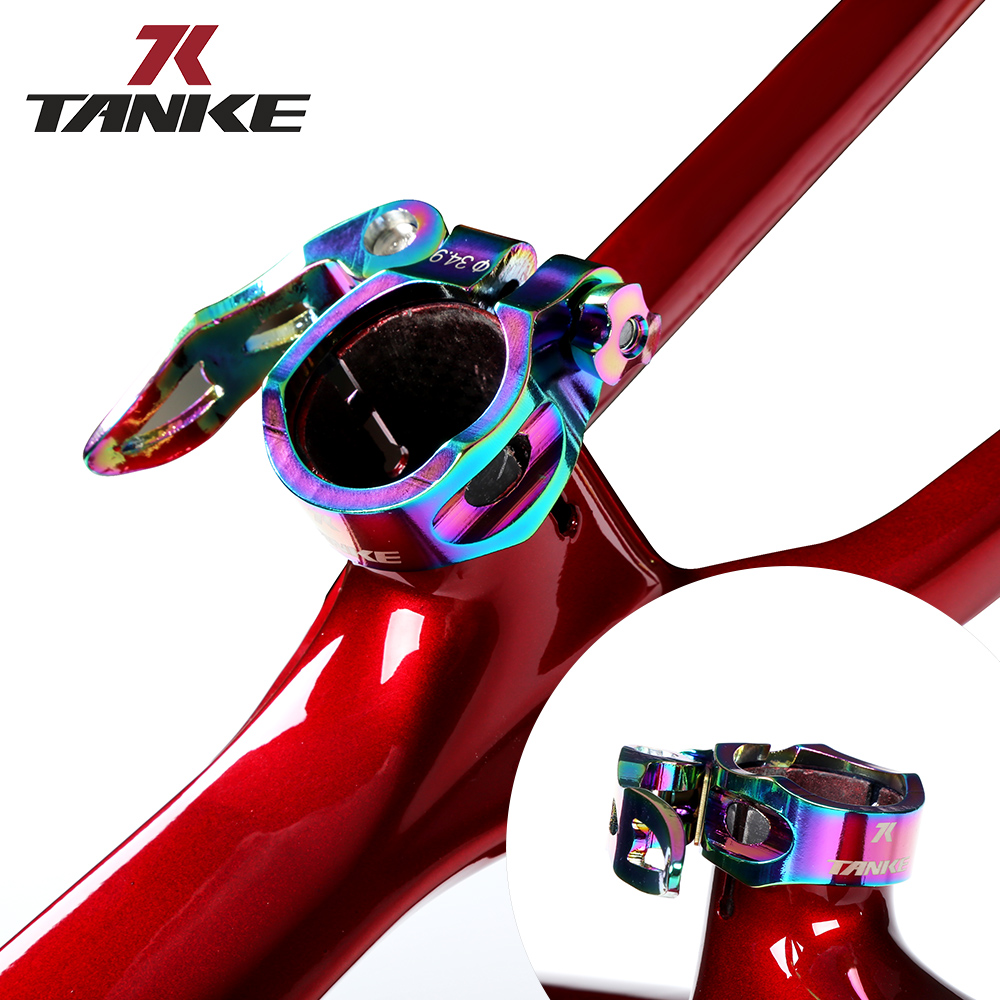 タンケ-クイックリリースシートポストクランプ、アルミニウムチ - Commuting By Bike のレビューと価格