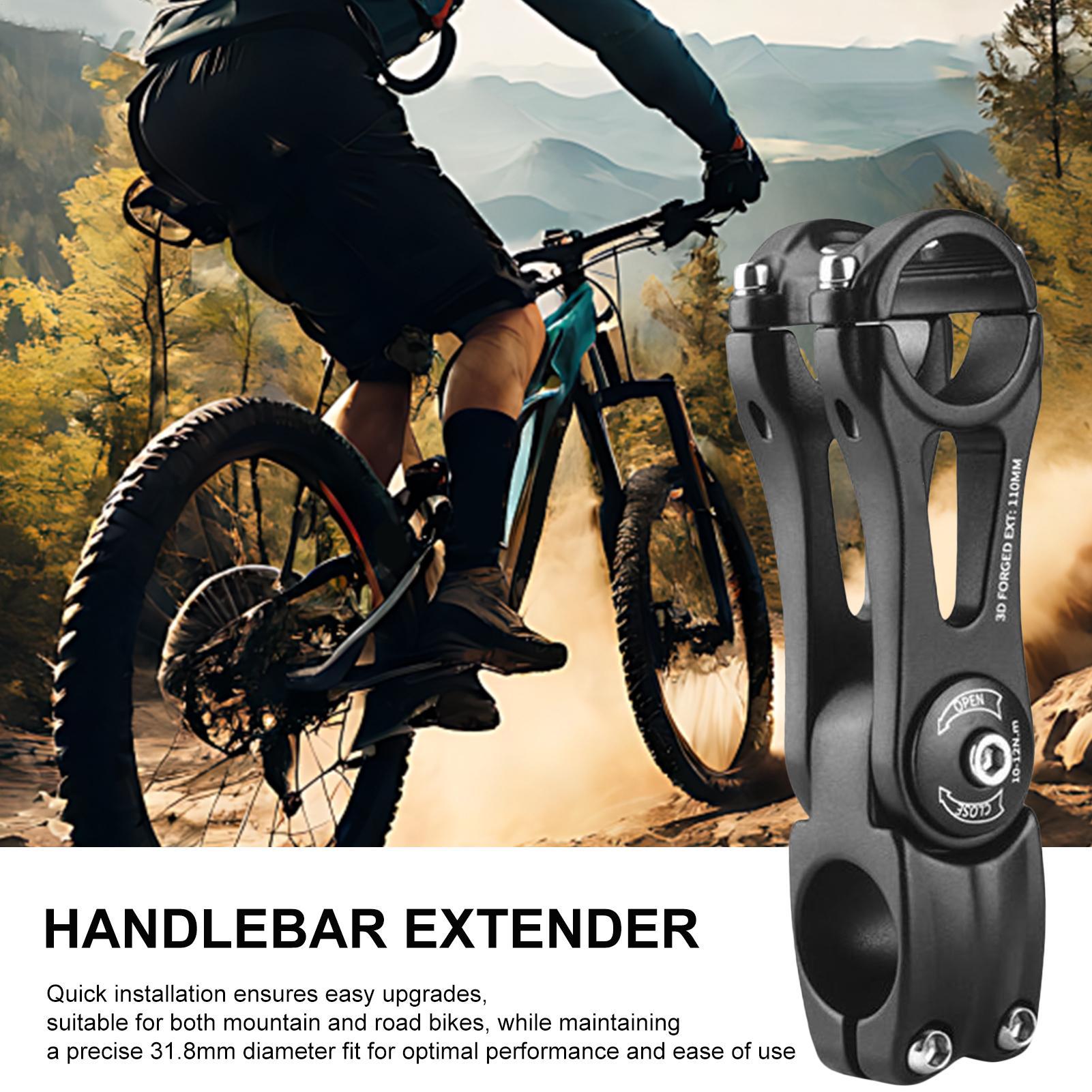 ハンドルバーステム 31.8 ミリメートルマウンテンバイクハ - Cycling Commute Training のレビューと価格