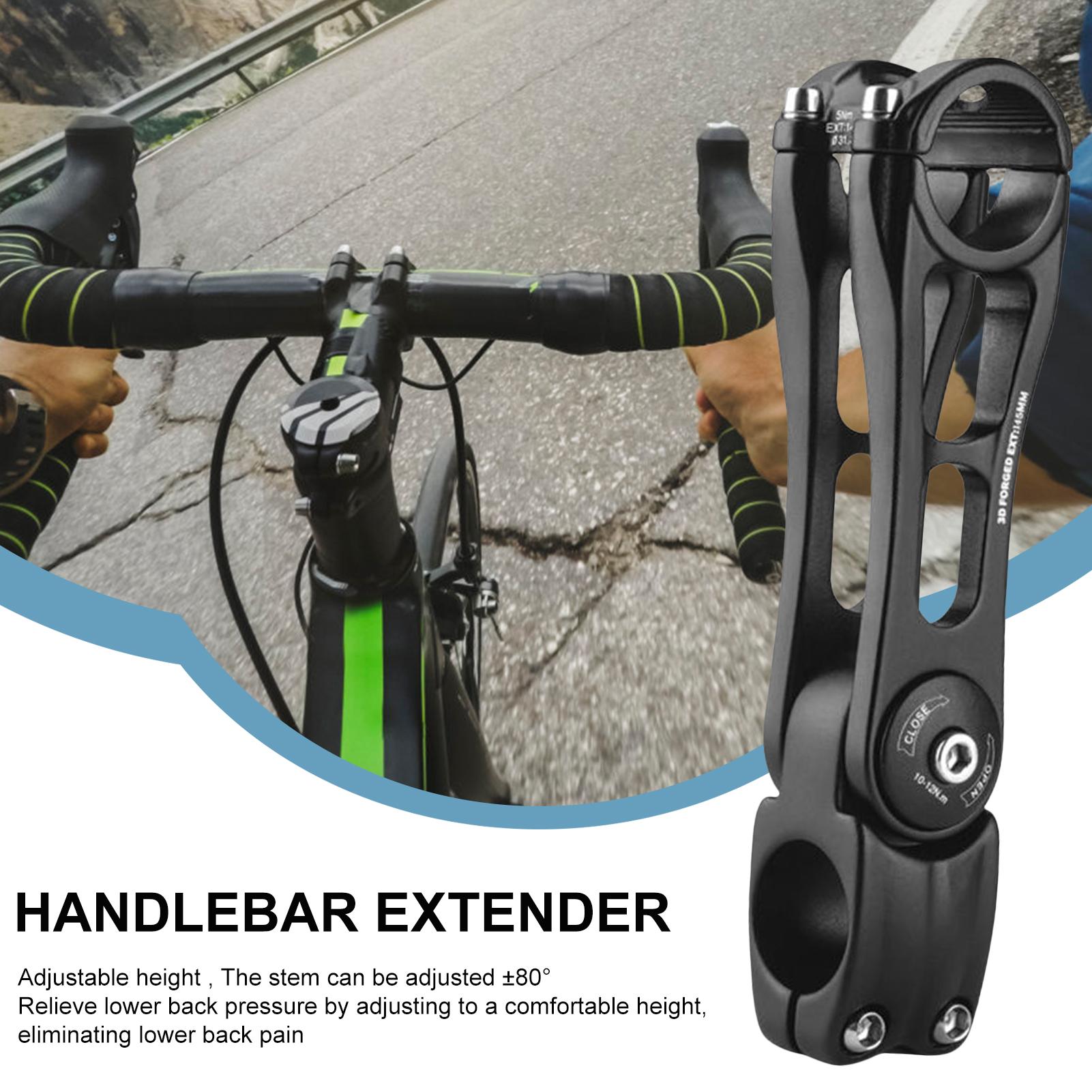 ハンドルバーステム 31.8 ミリメートルマウンテンバイクハ - Cycling Commute Training のレビューと価格