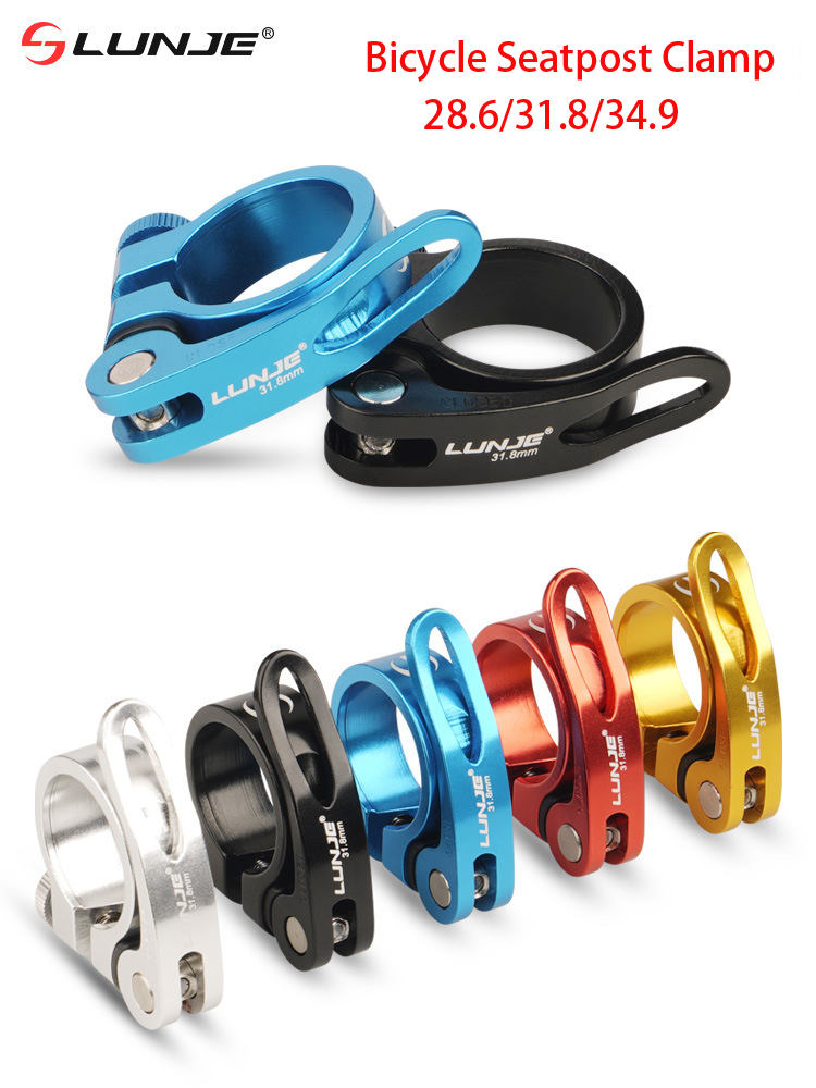 自転車シートポストクランプ,アルミニウム合金,28.6mm, - Commuting By Bike のレビューと価格