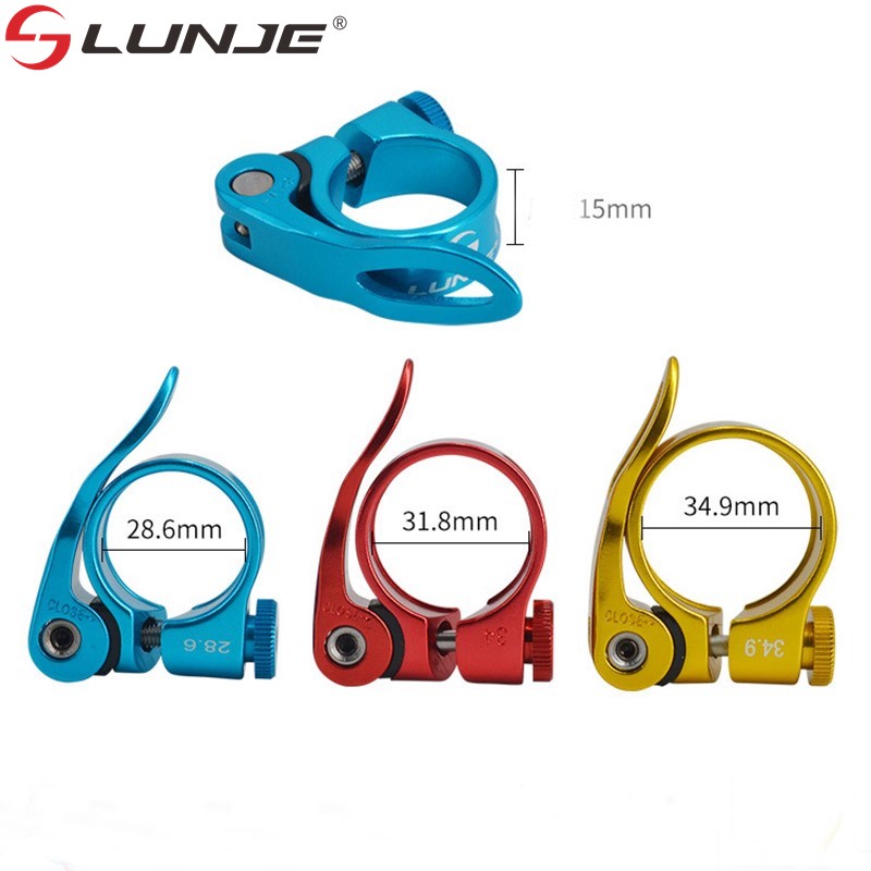 自転車シートポストクランプ,アルミニウム合金,28.6mm, - Commuting By Bike のレビューと価格