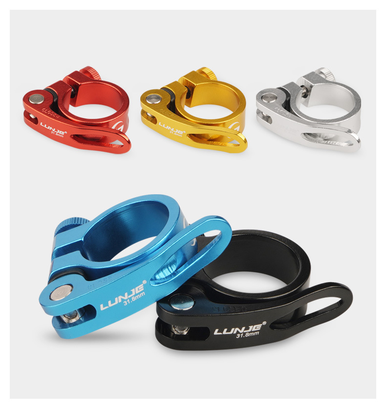 自転車シートポストクランプ,アルミニウム合金,28.6mm, - Commuting By Bike のレビューと価格