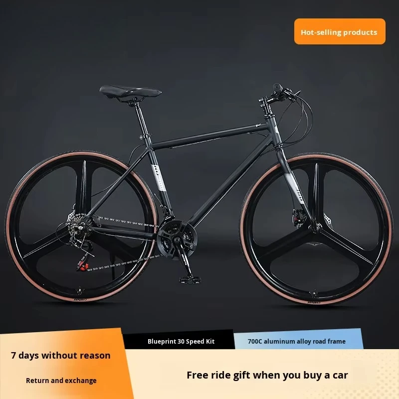 メーカー製ロードバイク ディスクブレーキ 30速 スチール製 - Commuting On Road Bike のレビューと価格