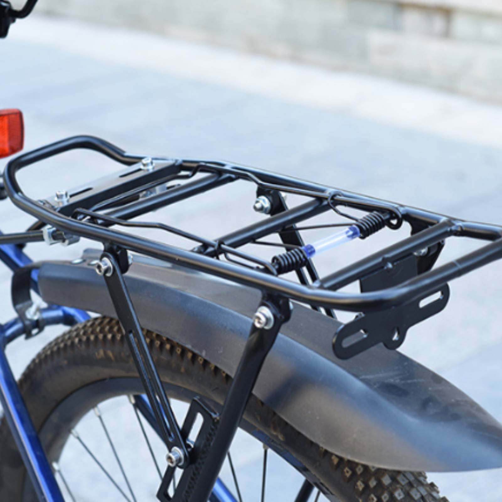 ファストリリース自転車ラック 調節可能なリア自転車ラック 二 - Cycling Commute のレビューと価格