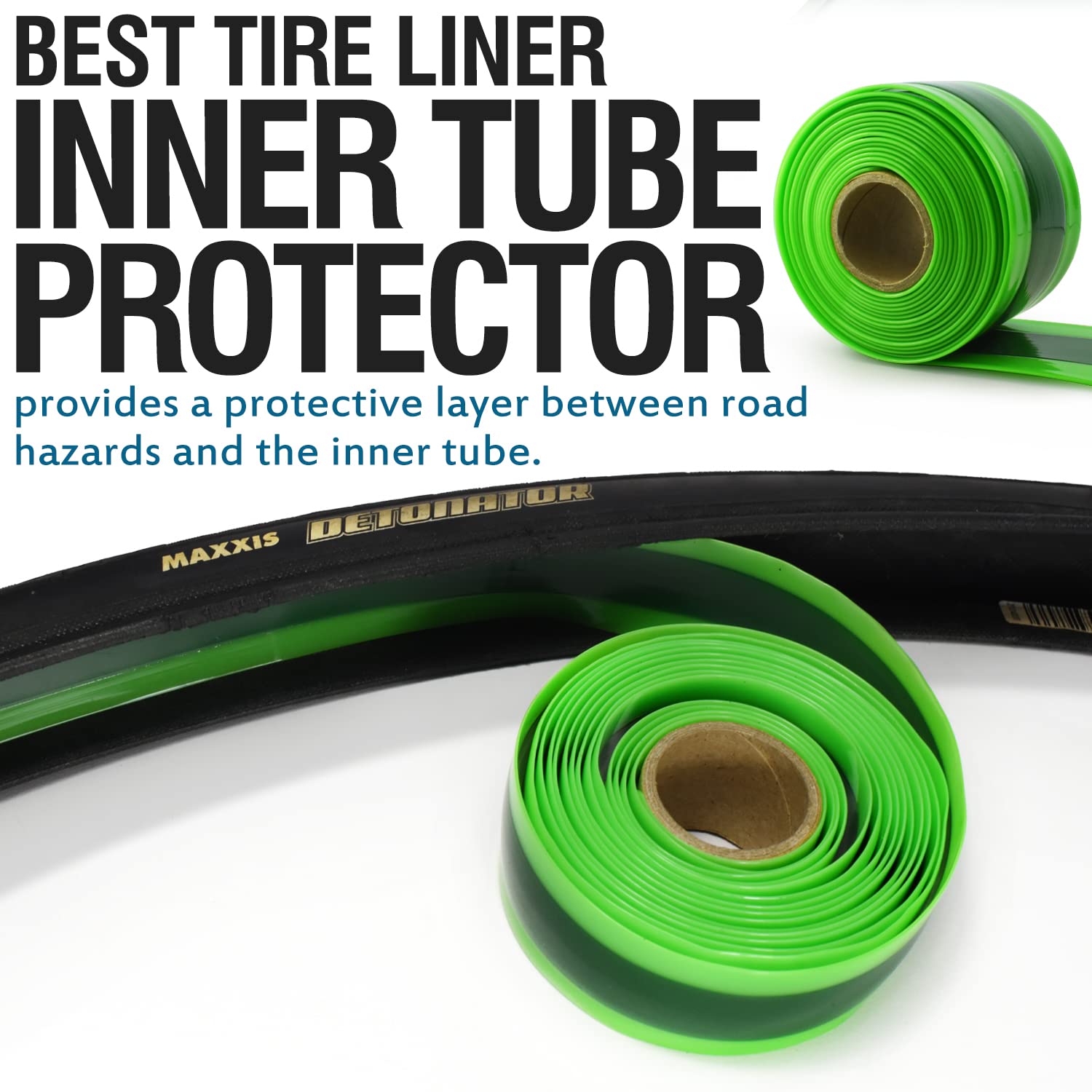 自転車タイヤライナー - パンク防止、インナーチューブ保護、 - Inner Tube 700C のレビューと価格