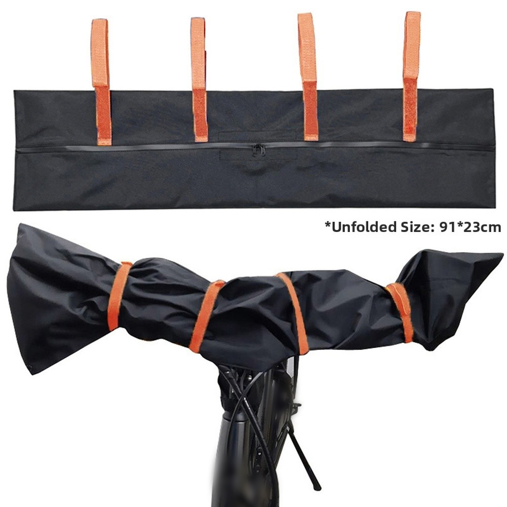 反射型電動自転車カバーセット モーターバッテリーハンドルバー - Cycling Commute Gear のレビューと価格