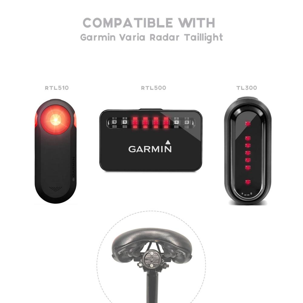 自転車サドルランプマウントバイクテールライトシートポストブラ - Commuting By Bike のレビューと価格
