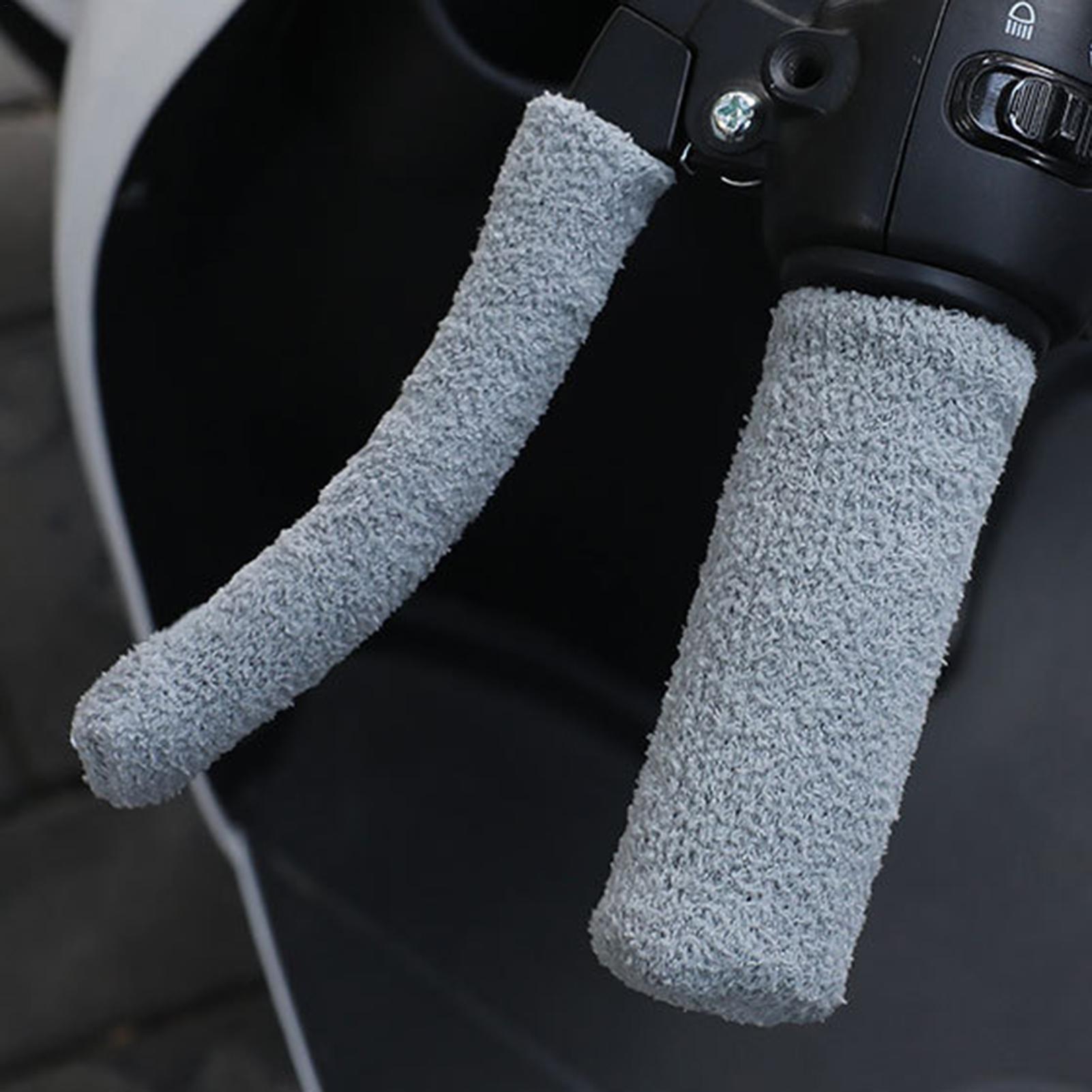 オートバイのハンドルバーカバー伸縮性のある寒い冬サイクリング - Winter Cycling Commute のレビューと価格
