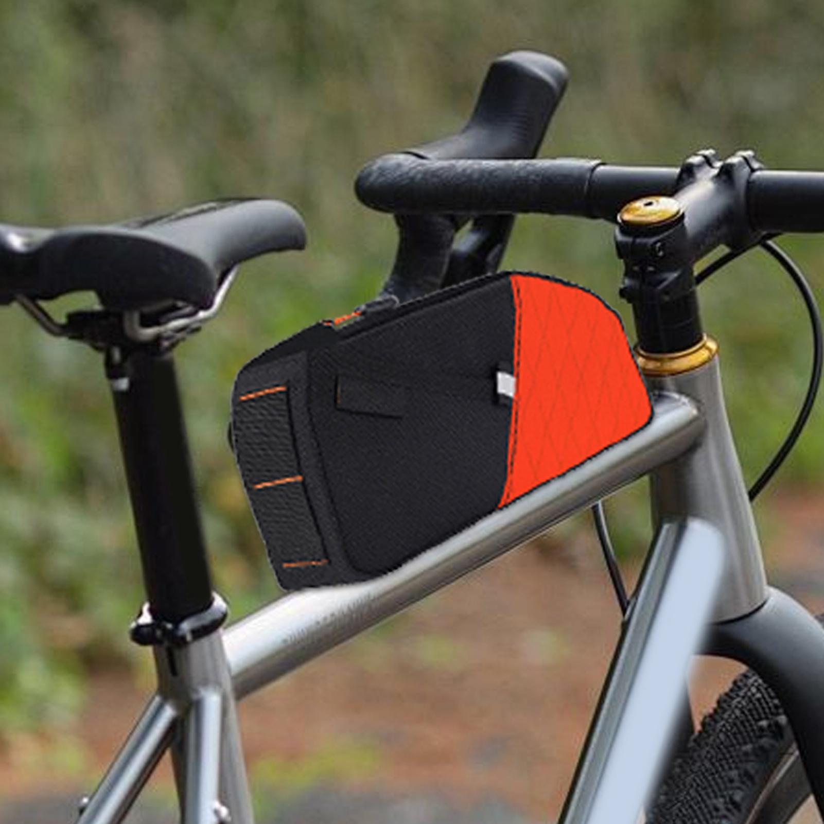ロードバイクバッグ バイクラックバッグ 反射ストリップ付き  - Cycling Commute Training のレビューと価格