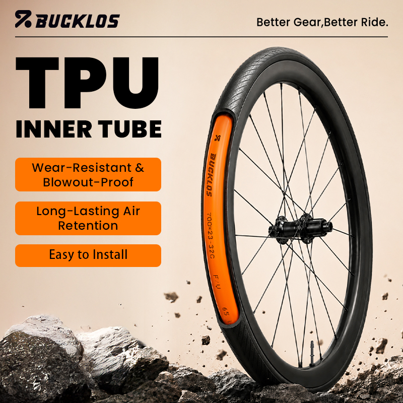 BUCKLOS 700C自転車用インナーチューブ TPU製  - Inner Tube 700C のレビューと価格
