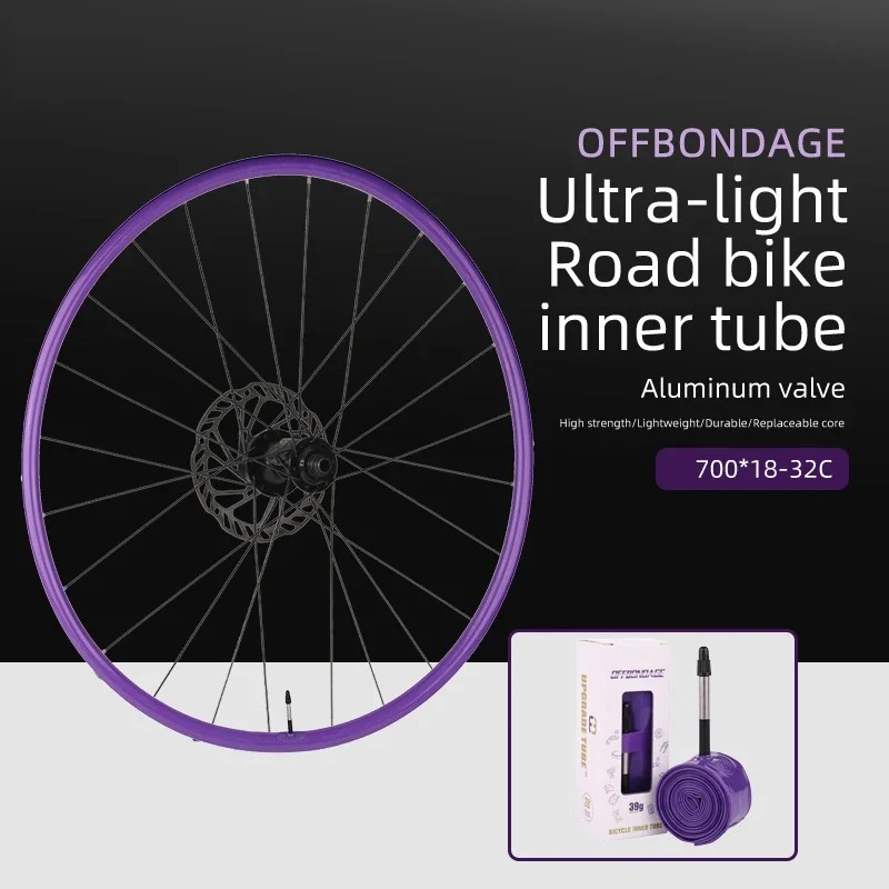 OFFBONDAGE 2 個超軽量 39 グラム自転車インナ - Inner Tube 700C のレビューと価格
