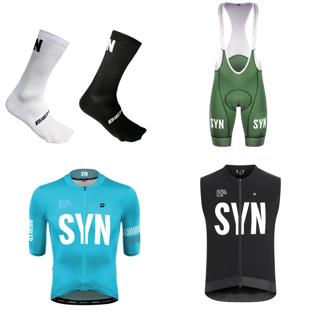 夏用半袖自転車スーツ 2026 ブラックブルー SYN 便利 - Cycling Community のレビューと価格