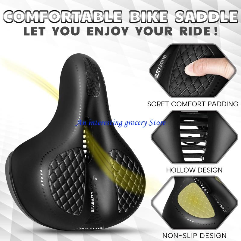 652D 耐久性マウンテンバイクシートクッション多用途バイク - Cycling Commute Training のレビューと価格