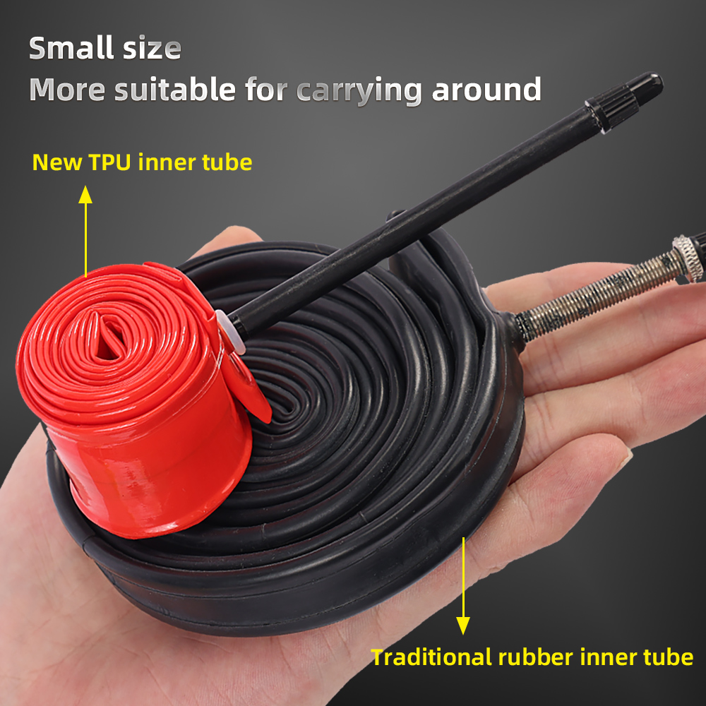 28gロードバイク用TPUインナーチューブ 700x23C  - Inner Tube 700C のレビューと価格