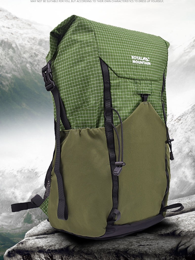 新しいアウトドア軽量ロール式折りたたみ収納25Lダリマ耐切創 - Cycling Commuter Backpack のレビューと価格