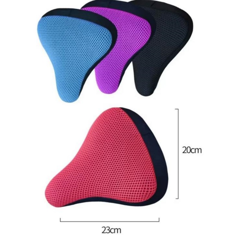 1PC 3D ソフトシリコン自転車シートクッション通気性快適 - Commuting By Bike のレビューと価格