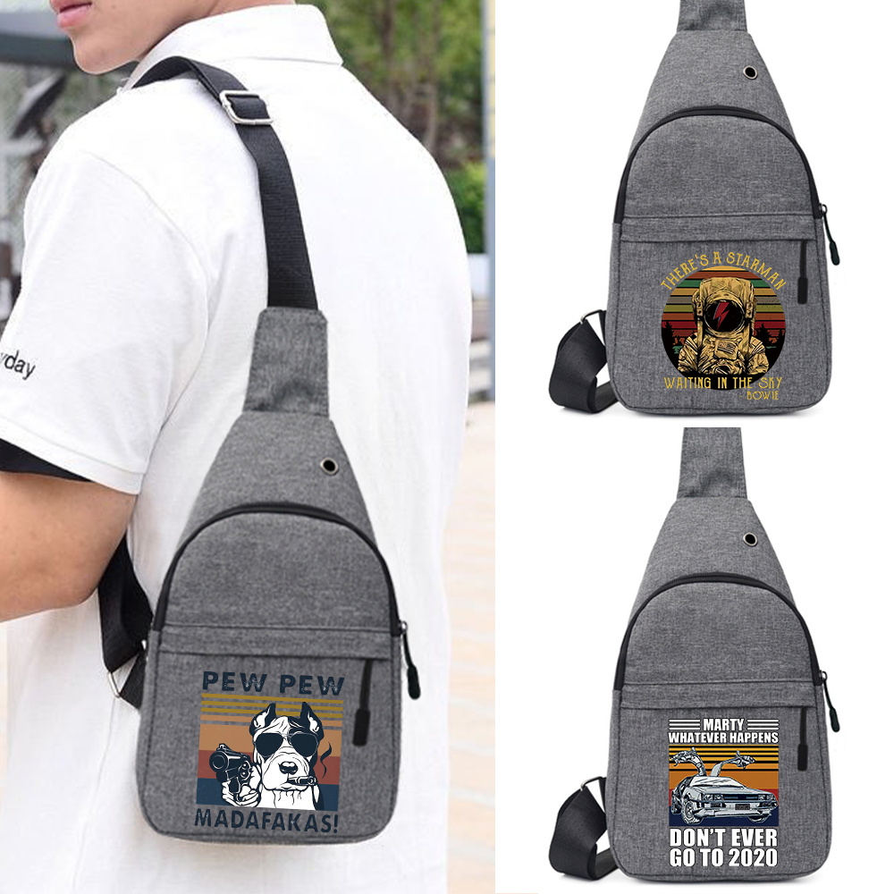 新しいクロスボディバッグシングルショルダーチェストバッグピュ - Cycling Commuter Bag のレビューと価格